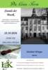 Veranstaltung: Die kleine Form "Stunde der Musik" Mi 28.​10.​2026