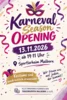Veranstaltung: Karneval Season Opening Fr 13.​11.​2026