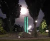 Beleuchtete Stele