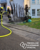 Feuerwehreinsatz: Brand Gebüsch 