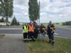 Feuerwehreinsatz: Absicherung Ausfahrt