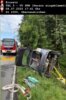 Feuerwehreinsatz: THL 3 VU PKW gegen Telefonmast