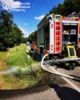 Feuerwehreinsatz: Brand Böschung 