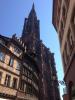 Das Straßburger Münster inmitten der Altstadt 