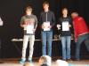 Lucas und Pascal bei der Ehrung