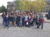Gruppenfoto aller Collège-Teilnehmer in Reims
