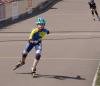 Talea während des 2000 m Punkte-Laufs Schüler A 13 Damen