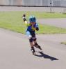 Talea beim 200 m Einzelsprint