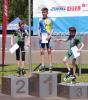 Siegerehrung 200 m Einzelsprint