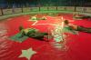 5 Sch&uuml;ler mit freiem Oberk&ouml;rper liegend auf Schwerben