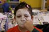 Foto vom Album: Maskenherstellung in der Klasse 4a