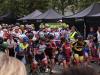 Start der Speed-Damen zum 10 km-Rennen