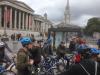 Pause während einer geführten Fahrradtour durch London