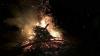 Foto vom Album: Weihnachtsbaumverbrennen mit der Rehfelder Feuerwehr
