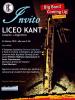 Plakat zum Konzert am Liceo Classico Immanuel Kant 