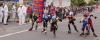 Rafi beim Start des 1000 m - Straßenlaufs