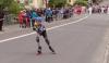 Rafi beim Bergsprint