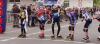 Michelle am Start ihrer Langstrecke (1000 m)