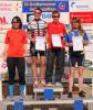 Iris  auf Platz 3 (Halbmarathon) ihrer Altersklasse