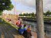 Ruhepause im Kieler Stadthafen