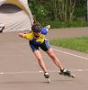 Iris beim 1000 m Massenstart