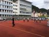 Fußballspiel Mädchenmannschaft der MSS 12 gegen Lehrer 