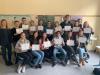 Gruppenfoto der erfolgreichen Teilnehmer am TOEFL Test