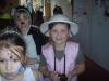 Michelle, Franziska und Jessy auf dem Fasching (Kl.2,3a,3b)