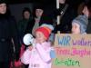 Foto vom Album: Demonstration für das Kindermusiktheater Buntspecht vor dem Stadthaus