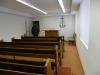 Gebetsraum der Neuapostolischen Kirche im sanierten Keller