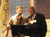 Ein eigens komponiertes Lied für Haiti wird gemeinsam mit dem Botschafter gesungen