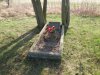 Grab eines unbekannten Soldaten aus dem Frühjahr 1945.