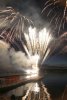 Feuerwerk über dem Kiebitzsee