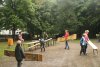 Foto vom Album: Vorbereitungen im Park zum Erntefest