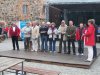 Aufnahme neuer Mitglieder beim Burgfest 2012 
