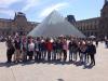 Vor dem Louvre