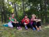 Alexandra, Mathilda und Rebekka ganz entspannt