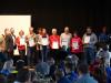 Gruppenfoto der geehrten veranstaltenden Vereine