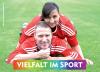 Postkarte Vielfalt im Sport Weimarer Frauenfußballclub