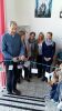 Schulleiter Herr Jörg Koschnitzke Eröffnet die neu eingerichtete Bücherei