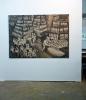 Bild von Galerie: Ho, ho, ho, 2013, Linolschnittobjekt, 137 x 190 cm