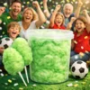 Zur Galerie: Fussball Torjubel Zuckerwatte DELUXE im Eimer – grün mit Apfel-Geschmack, 50 g – Süßes Geschenk für Party, Stadionfeeling & Geburtstag