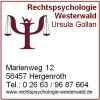 Vorschau:Rechtspsychologie Westerwald