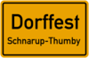 Vorschau:Dorffest Schnarup-Thumby