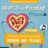 Meldung: Pizza mit dem Pflegedirektor