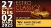 Meldung: Nach langer pause wieder mit Messestand in Halle 5 bei der RetroClassics in Stuttgart