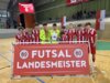 Vorschaubild der Meldung: Energie-Kicker feiern Hallenlandesmeistertitel dahoam