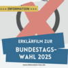 Meldung: Bundestagswahl 2025 -  Erklärfilm der Landeszentrale für politische Bildung Sachsen-Anhalt zur Bundestagswahl 2025