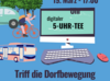 Meldung: 19.03.2025 - Digitaler 5-Uhr-Tee: Mobilität im Dorf