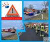 Meldung: Verkehrsunfall mit eingeklemmter Person